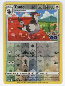 Pokémon karta Tranquil 062/078 Reverse Holo - Pokémon Go