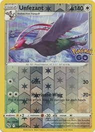 Pokémon karta Unfezant Reverse Holo 063/078 - Pokémon Go