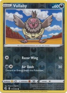 Pokémon karta Vullaby 172/264 Reverse Holo - Fusion Strike