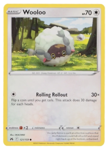 Pokémon karta Wooloo 121/159 - Crown Zenith