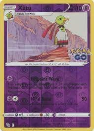 Pokémon karta Xatu 033/078 Reverse Holo - Pokémon Go
