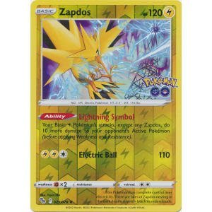 Pokémon karta Zapdos 029/078 Reverse Holo - Pokémon Go