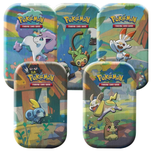 Pokémon prázdná plechová krabička 1 kus (Galar Pals)