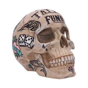 Pokladnička Skull Tattoo Fund