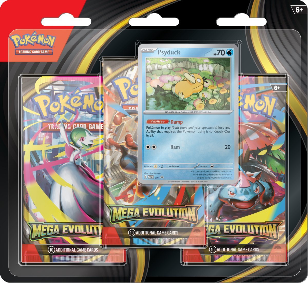 Pokémon TCG Mega Evolution 3 Blister Booster - náhodný výber