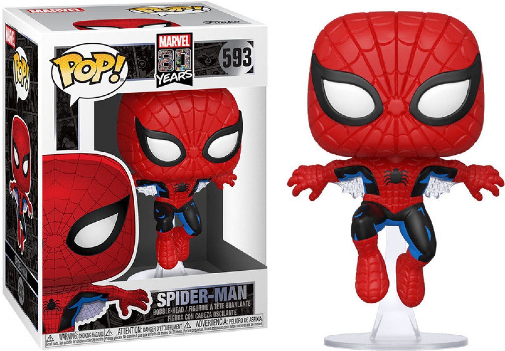 Funko POP! Marvel 80th First Appearance Spider-Man 593