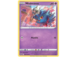 Pokémon karta Misdreavus 058/189