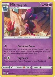 Pokémon karta Mismagius 059/189