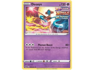 Pokémon karta Deoxys 120/264 Holo - Fusion Strike