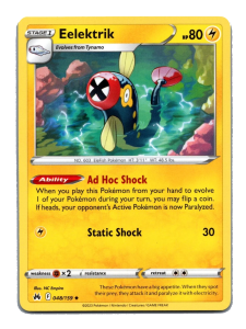 Pokémon karta Eelektrik 048/159 - Crown Zenith