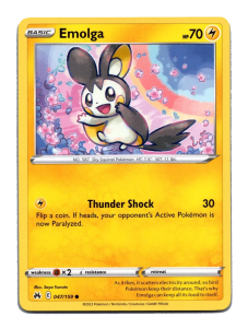 Pokémon karta Emolga 047/159 - Crown Zenith