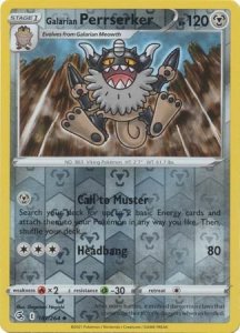 Pokémon karta Galarian Perrserker 181/264 Reverse Holo - Fusion Strike
