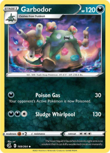Pokémon karta Garbodor 169/264 - Fusion Strike