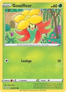 Pokémon karta Gossifleur 014/072