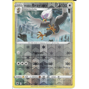 Pokémon karta Hisuian Braviary 132/189 Reverse Holo