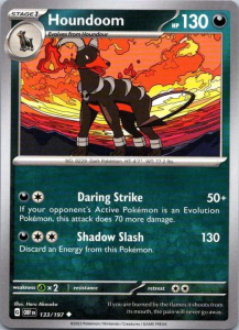 Pokémon karta Houndoom 133/197