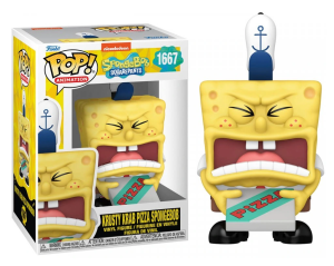 Funko Pop! Spongebob Squarepants Spongebob with Pizza 1667