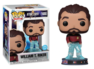 Funko Pop! Star Trek William T. Riker Glitter 1688