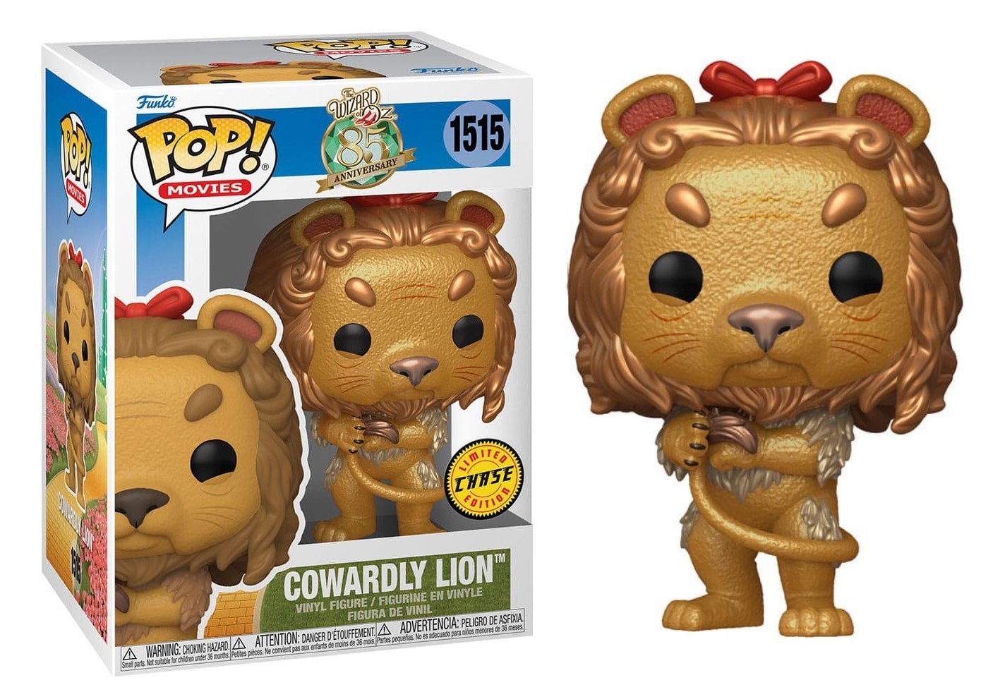 Funko Pop! Wizard of Oz Cowardly Lion Chase 1515