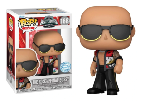 Funko Pop! WWE Wrestlemania The Rock final Boss 168