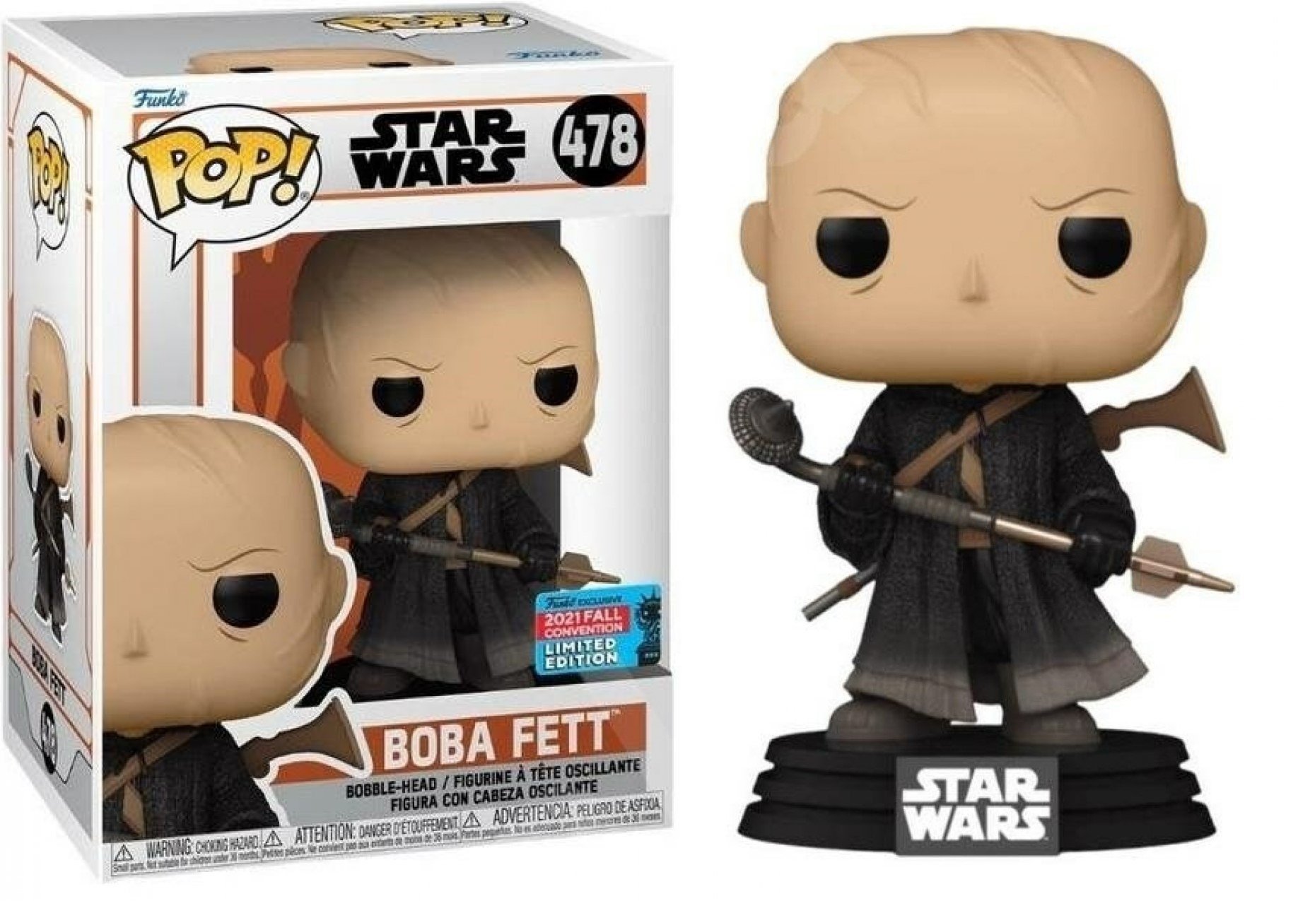 Funko POP: SW The Mandalorian - Boba Fett (NYCC LE)