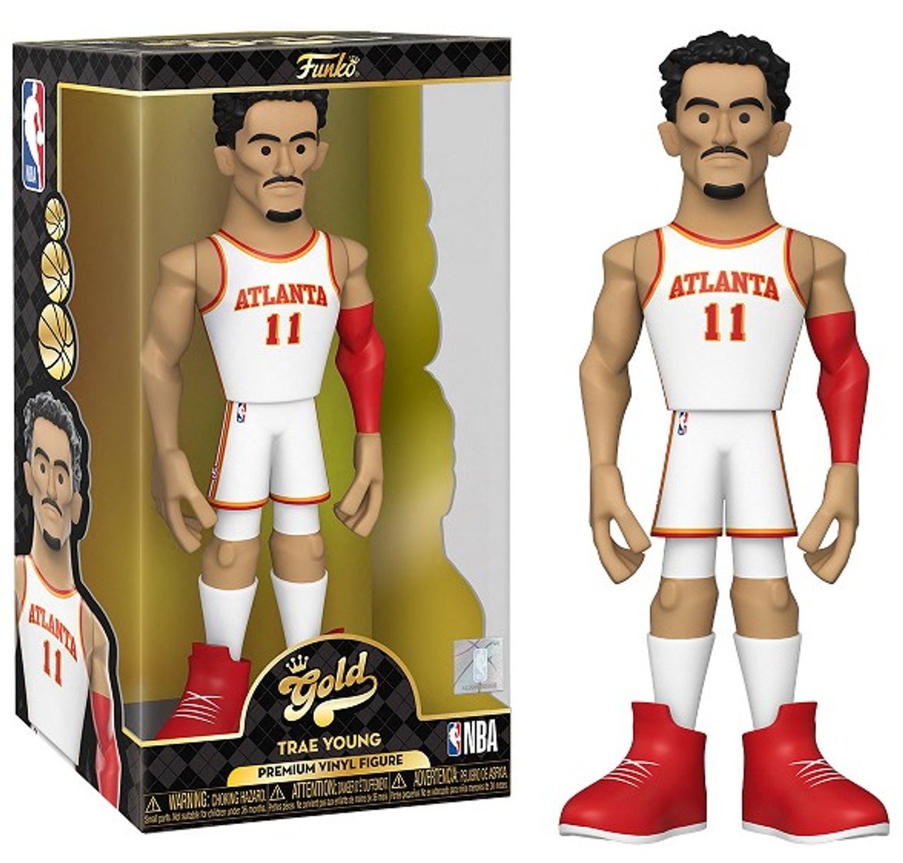 Funko Vinyl Gold 12": NBA- Trae Young w/CH