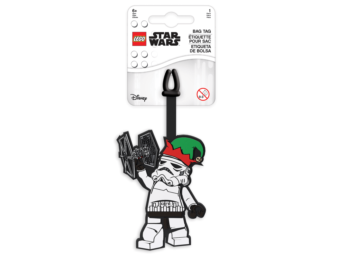 LEGO Star Wars Jmenovka na zavazadlo - Stormtrooper™ vánoční