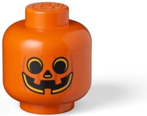 LEGO úložná hlava velikost L dýně