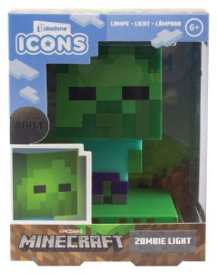 Paladone Stolní lampa Minecraft 3D Zombie 10 cm