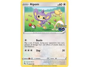 Pokémon karta Aipom 056/078 Reverse Holo- Pokémon Go