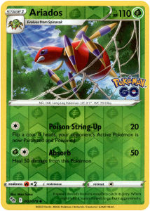 Pokémon karta Ariados 007/078 Reverse Holo - Pokémon Go