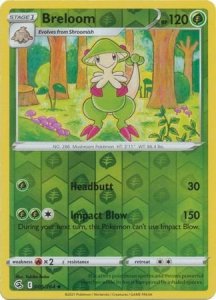 Pokémon karta Breloom 005/264 Reverse Holo - Fusion Strike