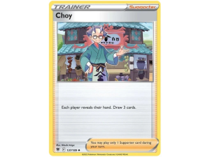 Pokémon karta Choy 137/189