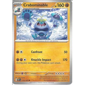 Pokémon karta Crabominable 115/197