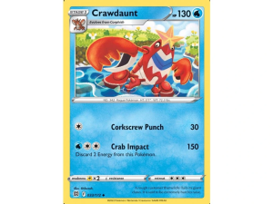 Pokémon karta Crawdaunt 033/172
