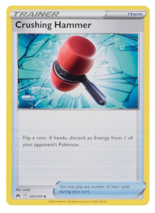 Pokémon karta Crushing Hammer 125/159- Crown Zenith