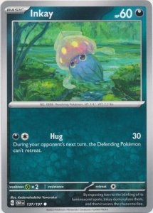 Pokémon karta Inkay 137/197