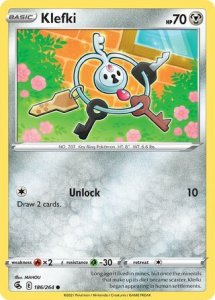 Pokémon karta Klefki 186/264 - Fusion Strike
