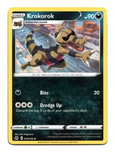 Pokémon karta Krokorok 079/159 - Crown Zenith