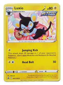 Pokémon karta Luxio 041/159 - Crown Zenith