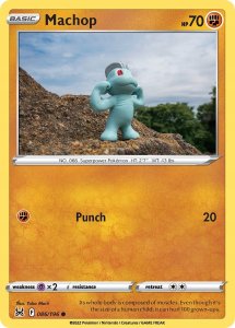 Pokémon karta Machop 086/196 - Lost Origin