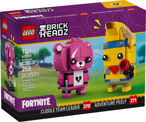 LEGO® Fortnite® BrickHeadz™ 40760 Abenteuer Peely und Teamleiter Kuscheln