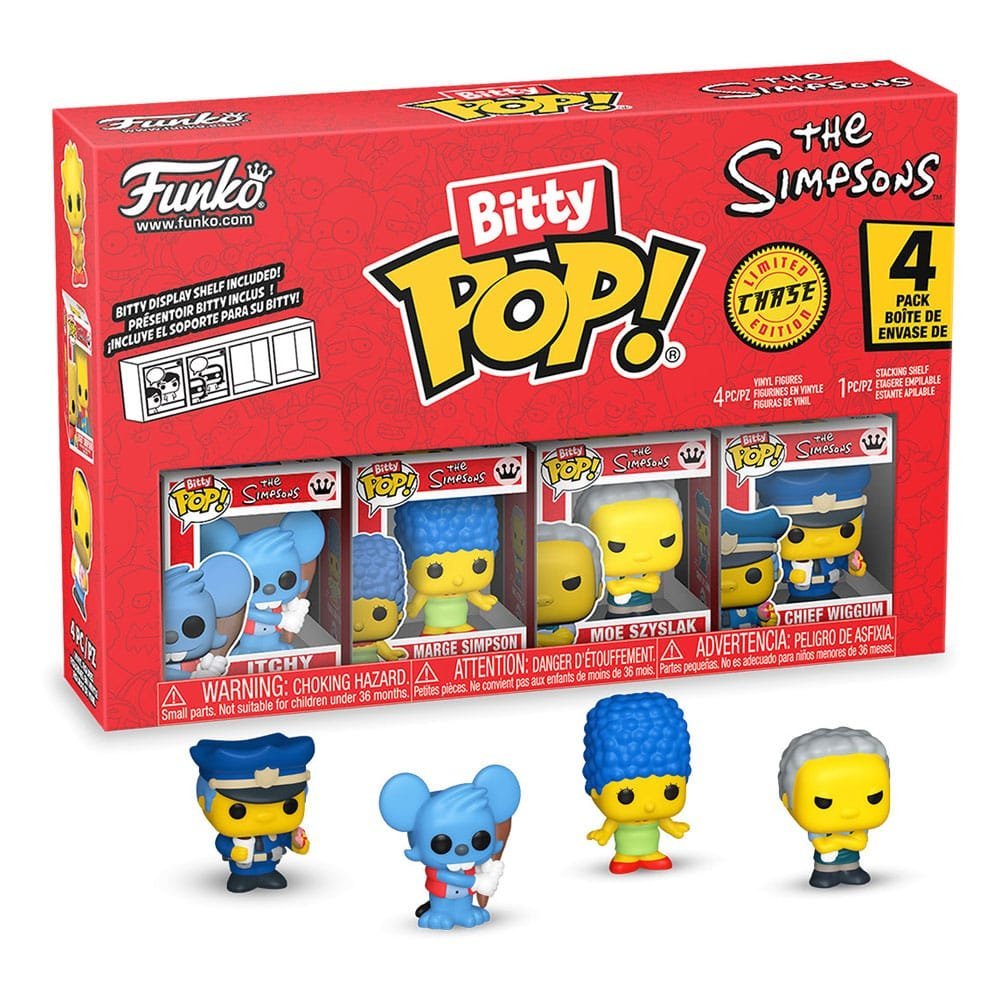 Funko Pop! Bitty 4-Pack Series 3 The Simpsons, 1 ks náhodná