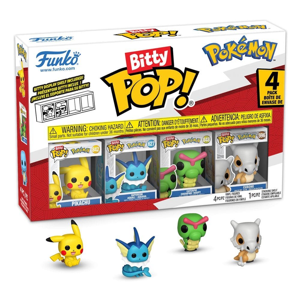 Funko Pop! Pokémon Bitty 4-Pack Series 1 2,5 cm