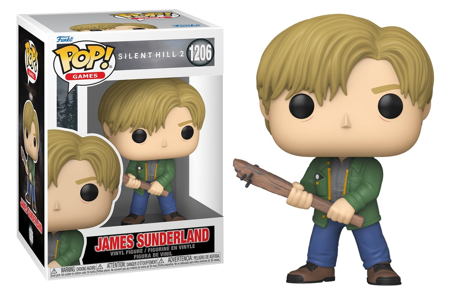 Funko POP! Silent Hill 2 James Sunderland 1206