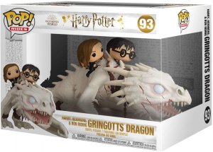 Funko Pop! Harry Potter Harry, Ron, & Hermione riding Gringotts Dragon 93