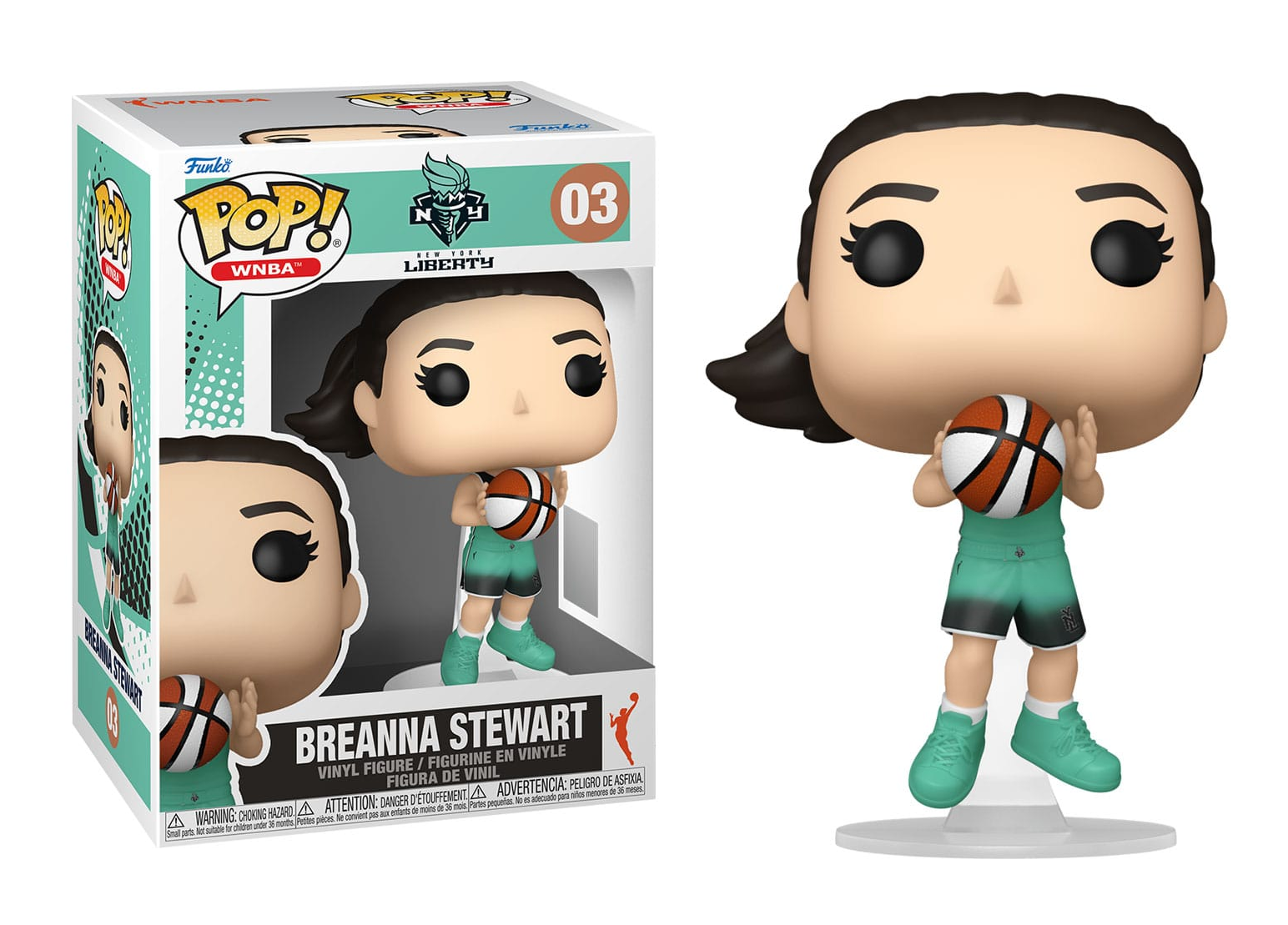 Funko Pop! WNBA New York Liberty Breanna Stewart 03