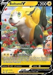 Pokémon Boltund V SWSH219 karta