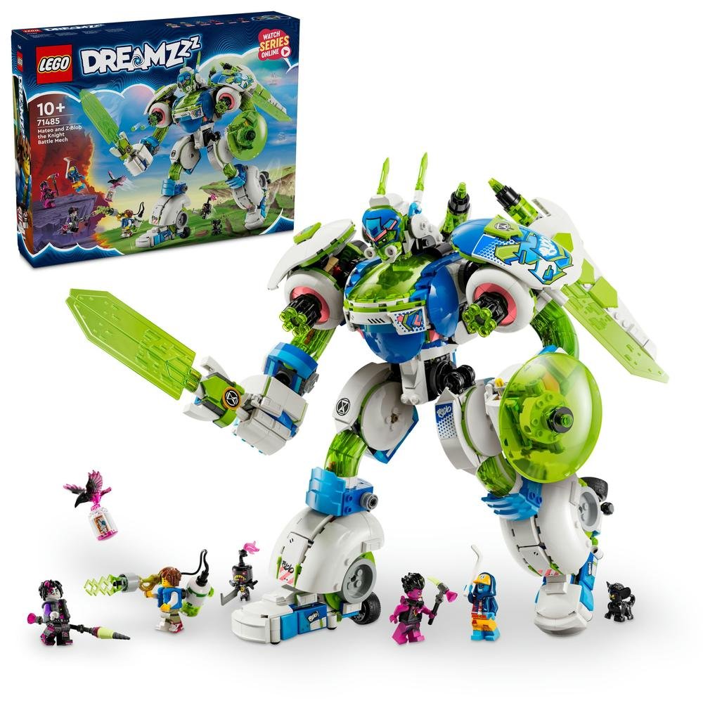 LEGO® DREAMZzz™ 71485 Mateo und Z-Flek Knight Kampfroboter