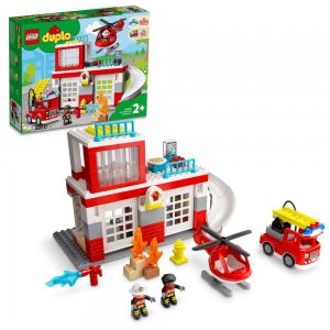 LEGO® DUPLO® Town 10970 Fire Station & Helicopter